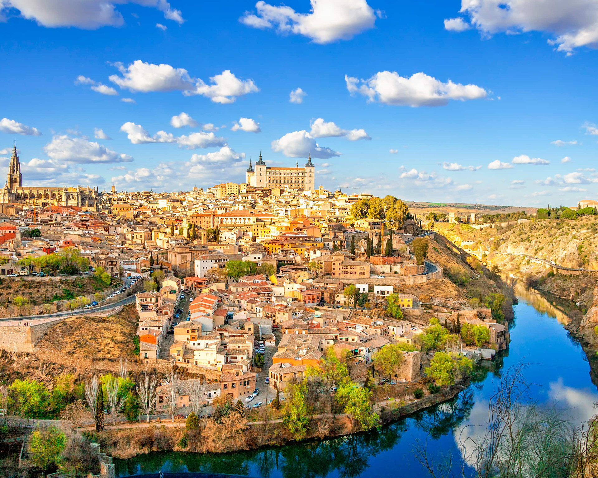 Segovia & Toledo: Madrid Departure Tour with Alcázar Visit