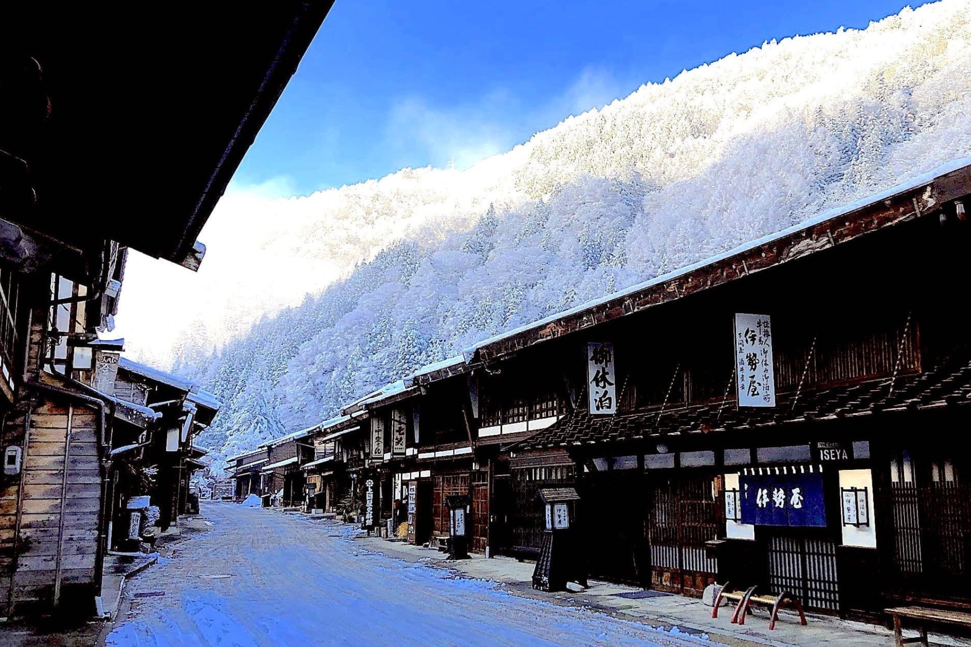 中山道楢井宿