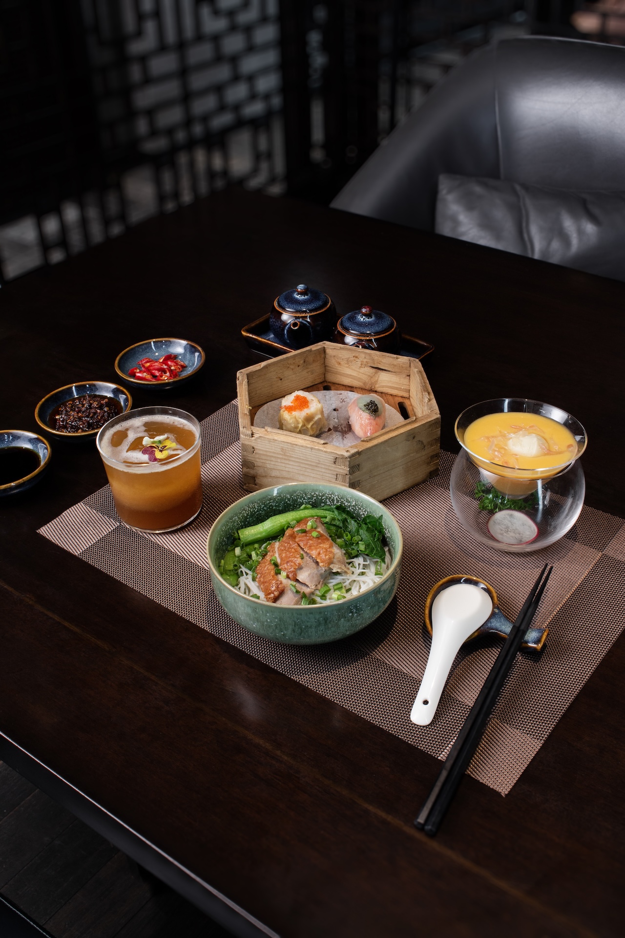 SET LUNCH HONG KONG RICE VERMICELLI WITH ROASTED DUCK