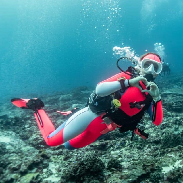 沙努爾的水上門戶：PADI 5* 潛水中心的開放水域潛水員