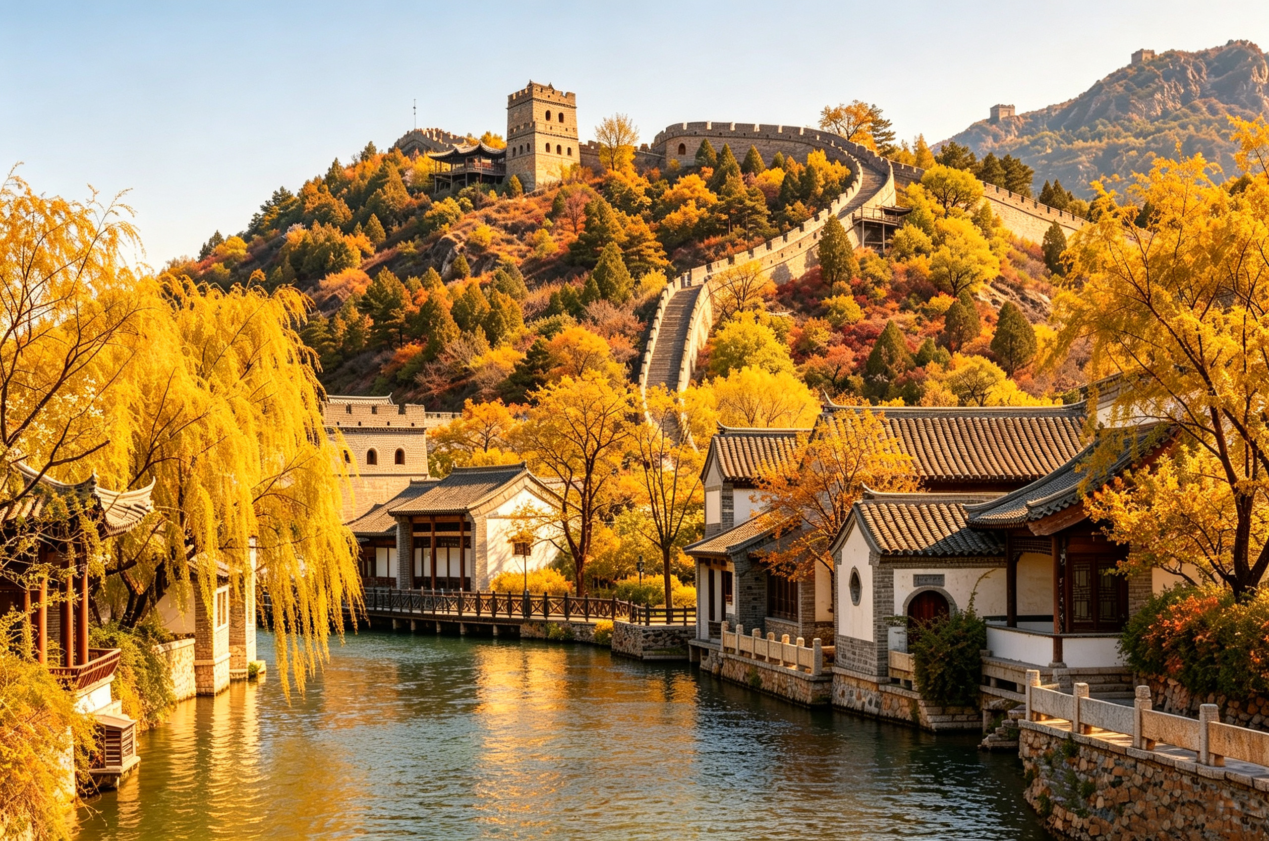 Gubei Water Town & Simatai Great Wall 1-Day Tour