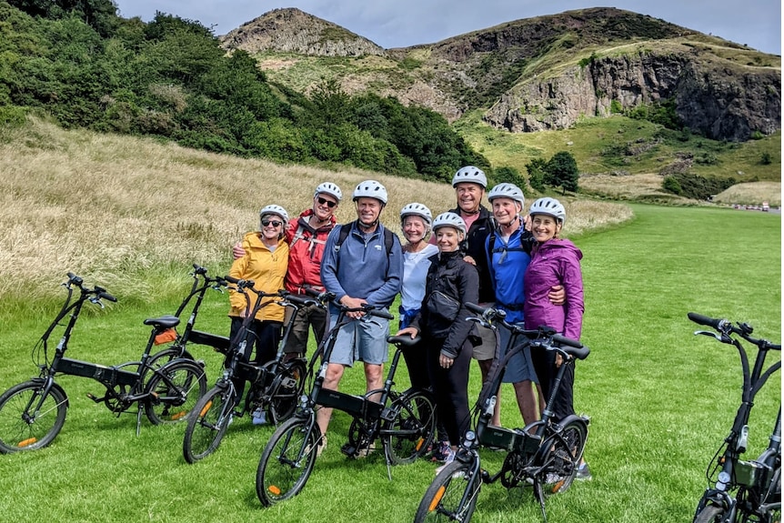 愛丁堡皇家歷史電動自行車探索之旅