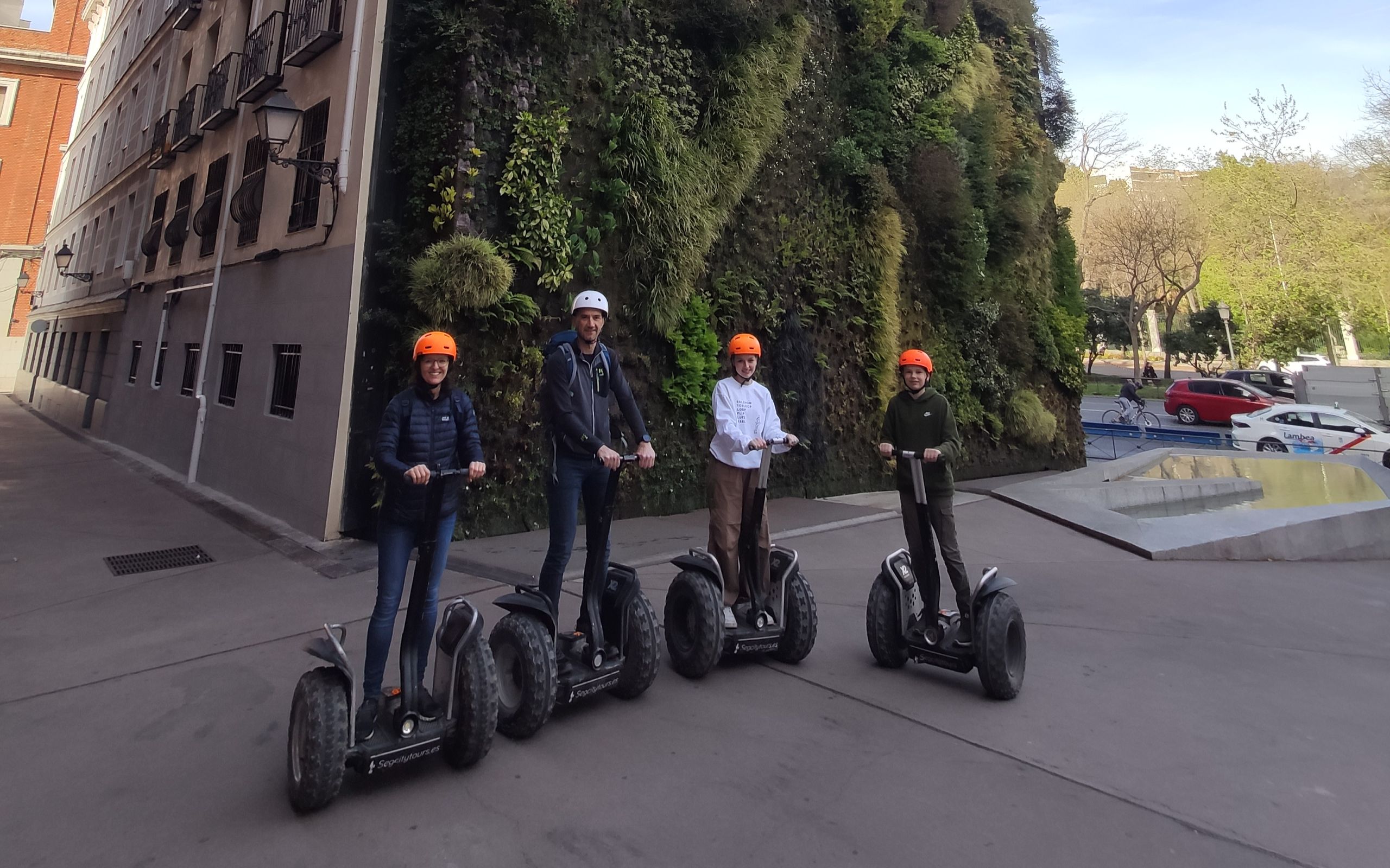 Madrid private half-day segway tour