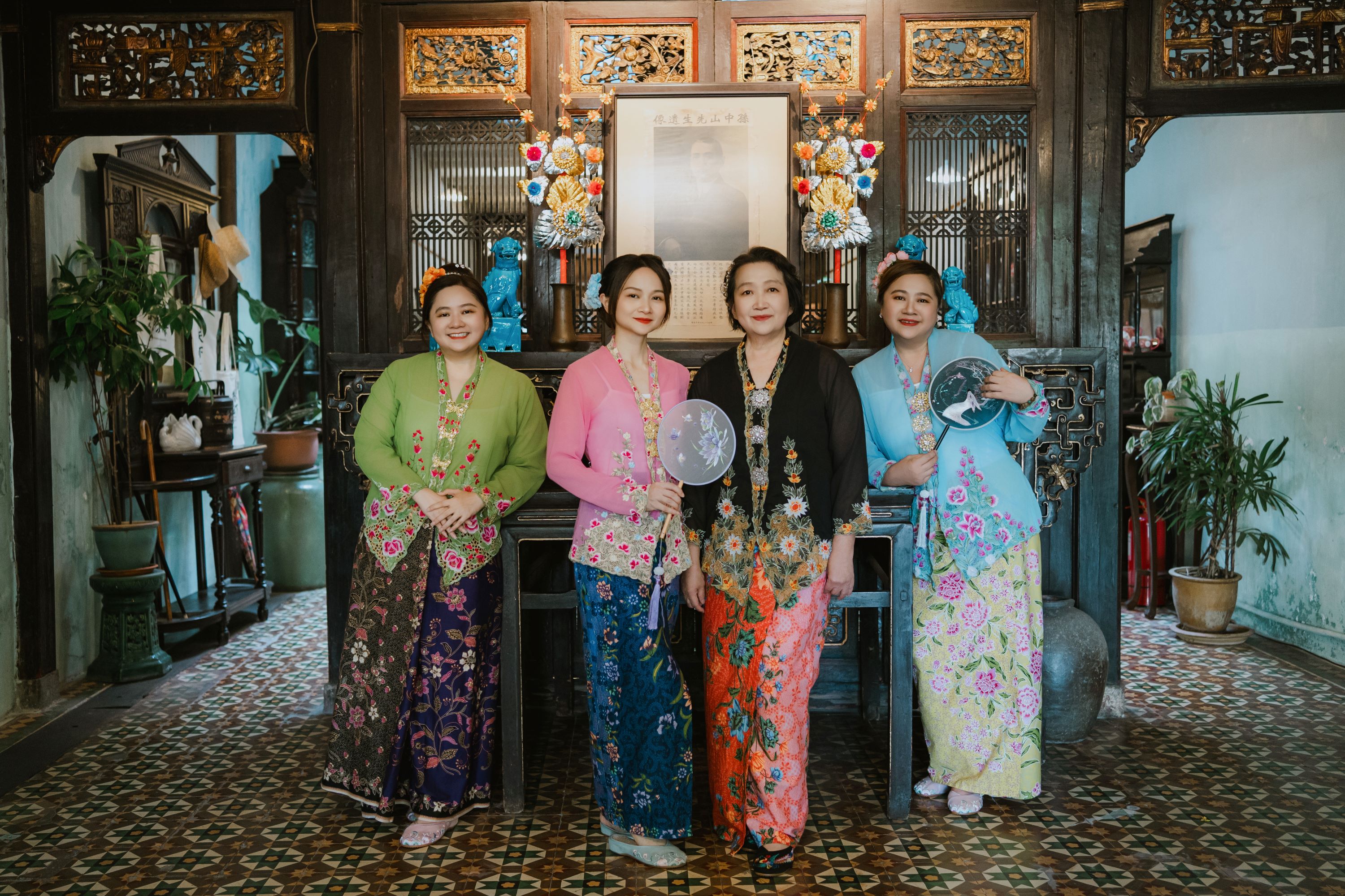 喬治市世界文化遺產地娘惹服裝租賃體驗