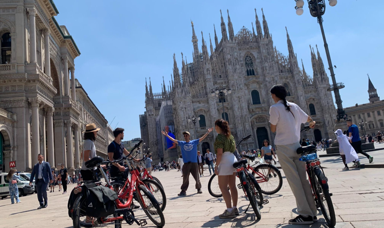 Bike tour highlights in Milan