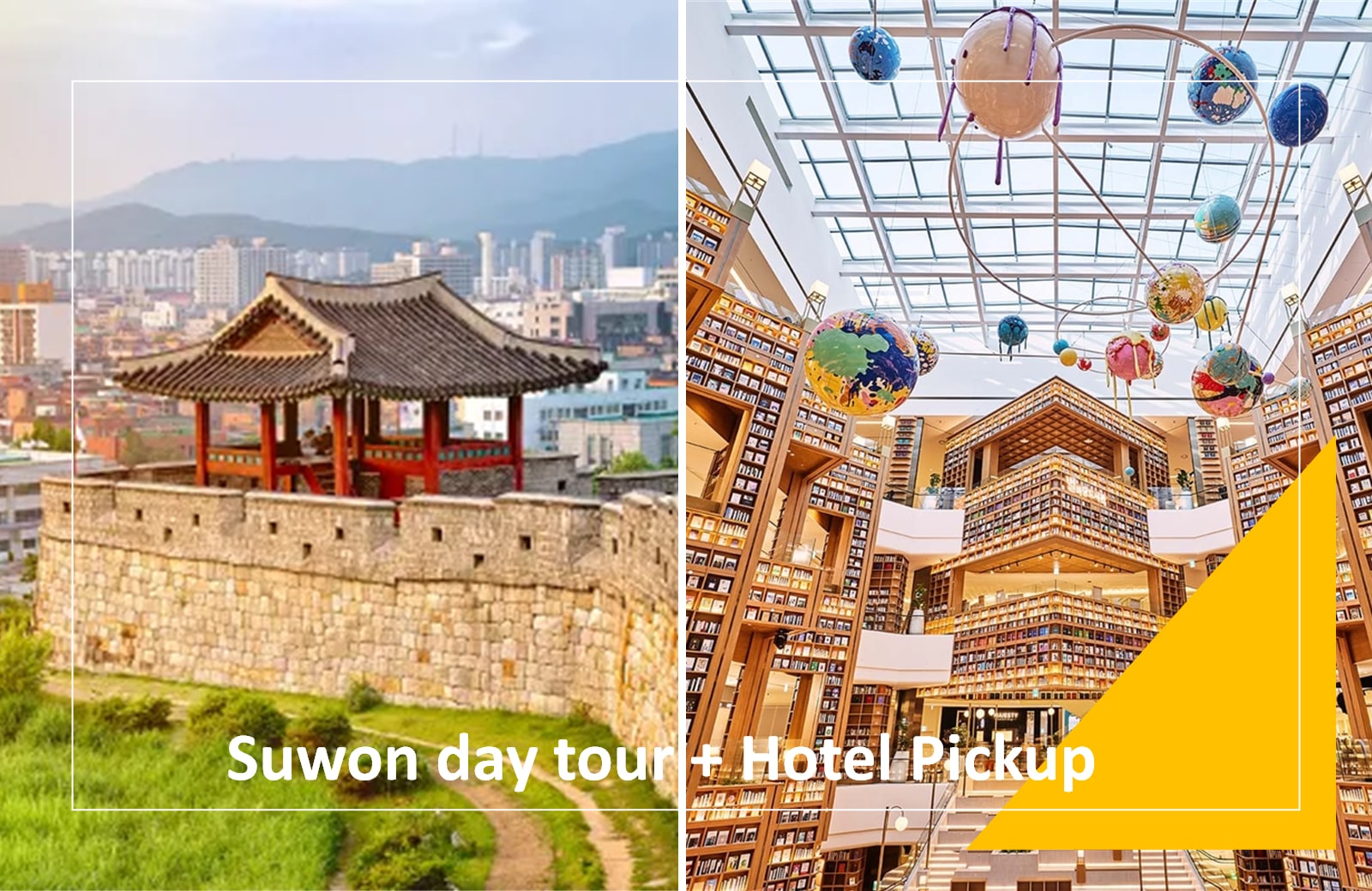 Hwaseong /Starfield Suwon/Gwangmeyong Cave tour with Hotel Pickup 