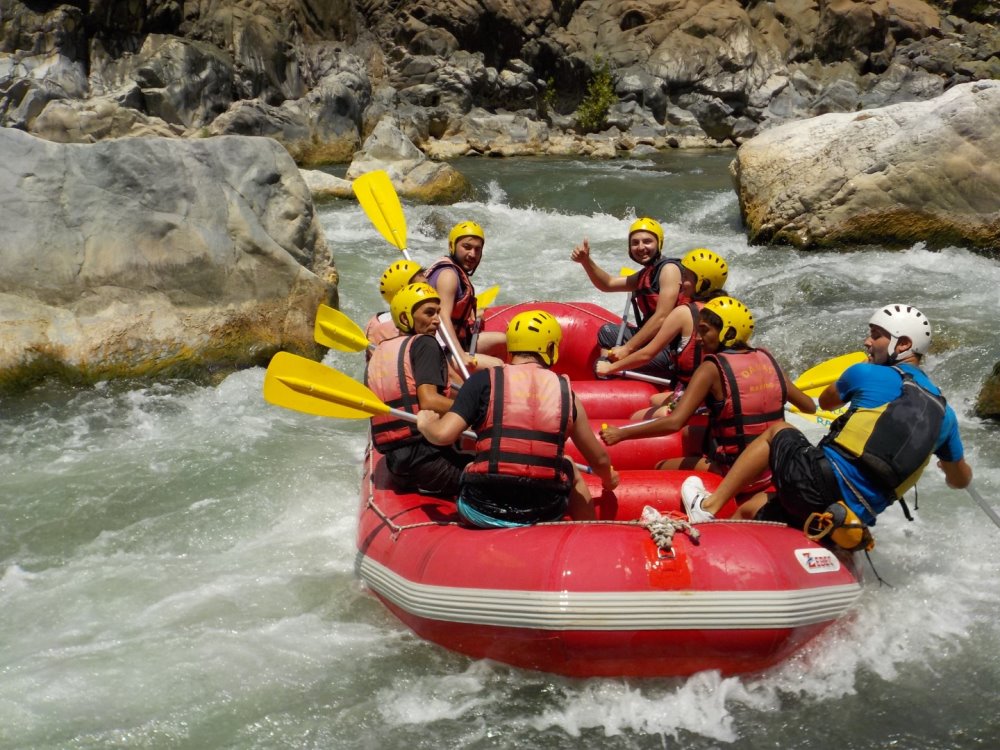 Marmaris Full-Day River Rafting on Dalaman River Breakfast Lunch