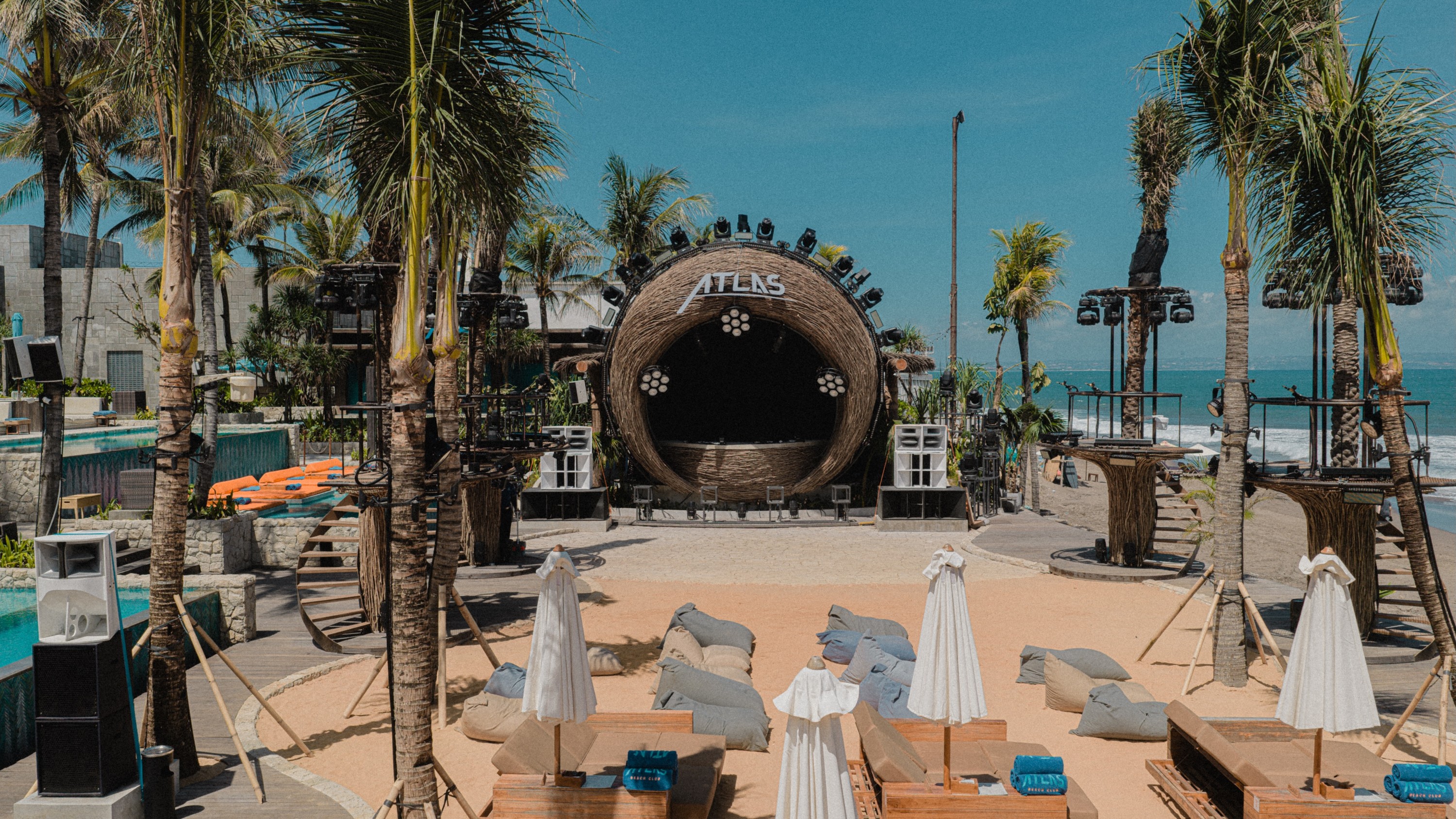 Atlas Beach Club in Canggu Bali