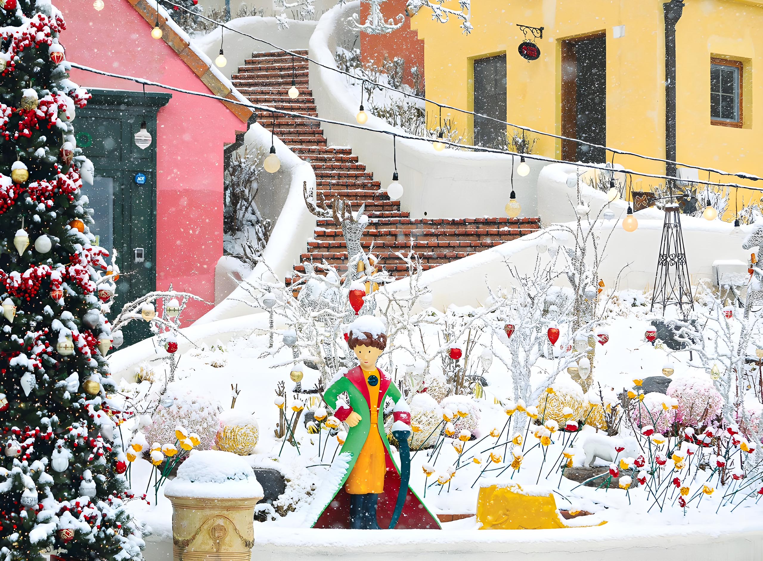 踏入小法國村的童話世界，親身體驗韓劇的浪漫魔力！