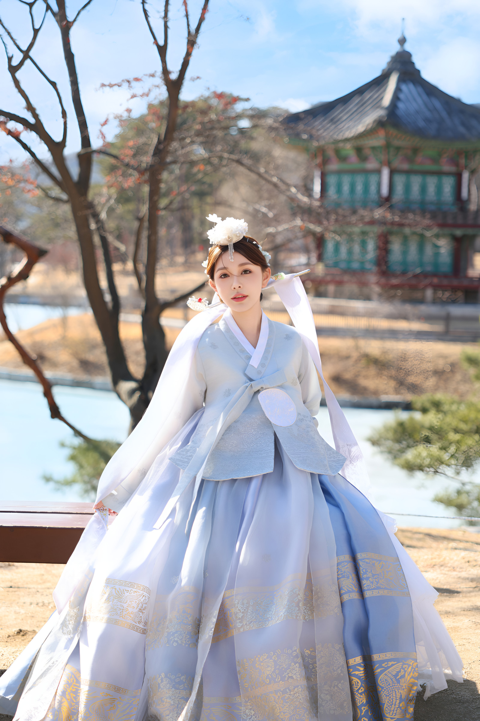 Seoul Gyeongbokgung Hanbok Rental Experience 'Palace Fox Hanbok'