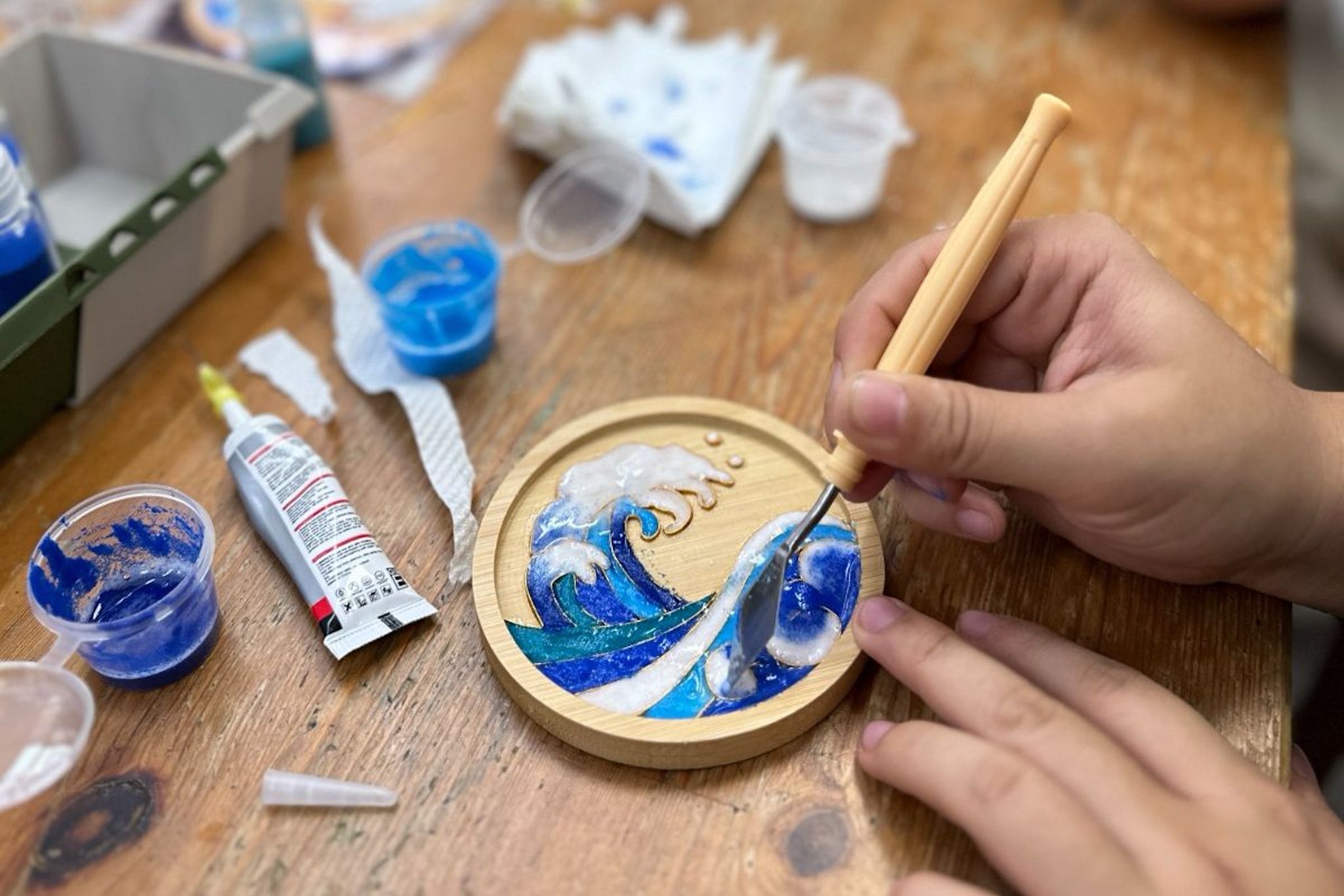 Cloisonné Enamel Coaster Workshop