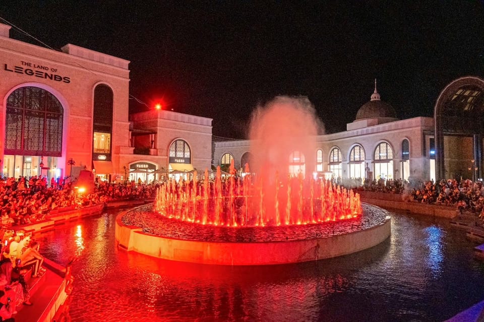 Land of Legend Night Show from Alanya/Antalya