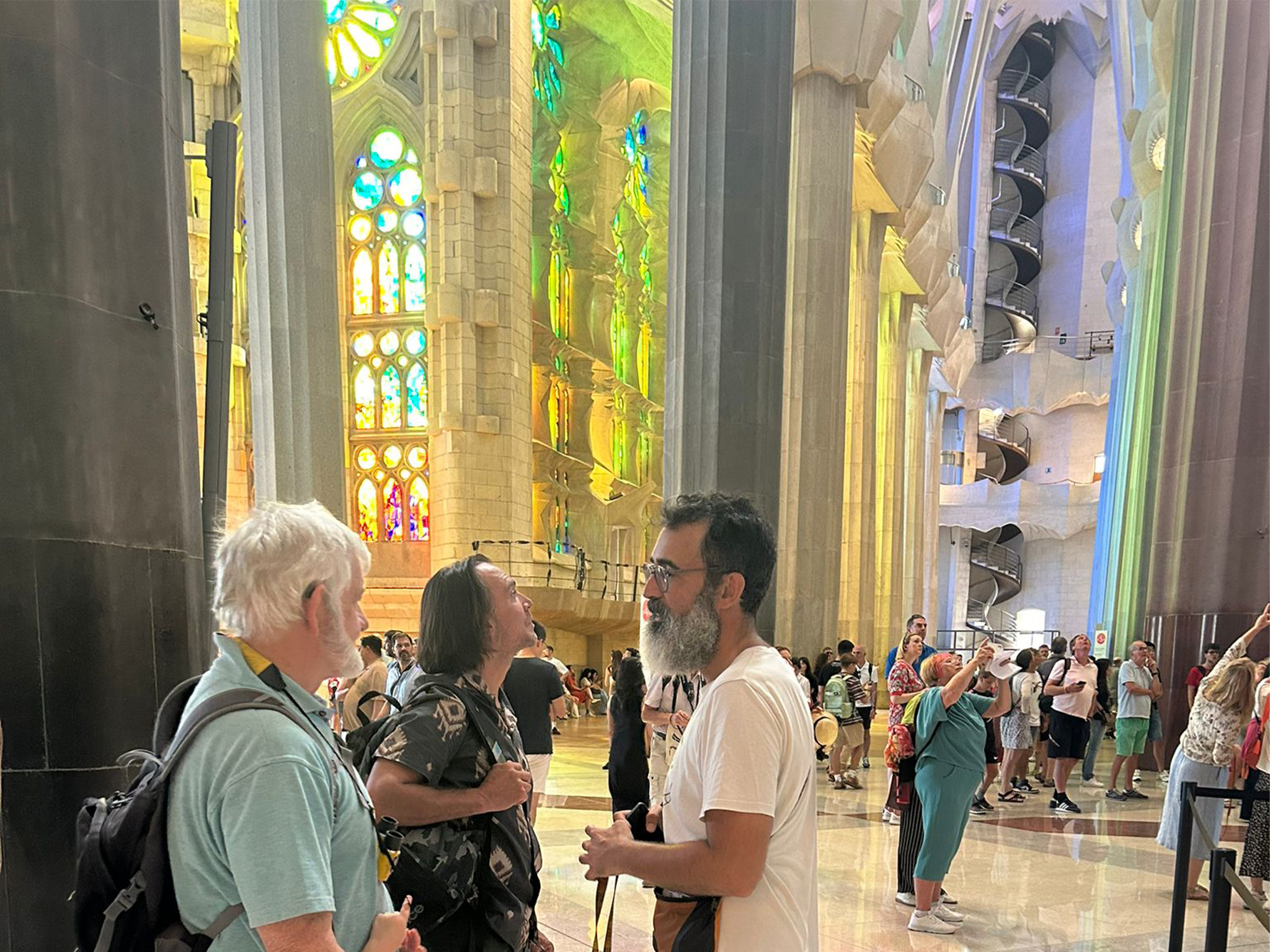 Lights and Shadows of the Sagrada Familia With Ticket And Guide