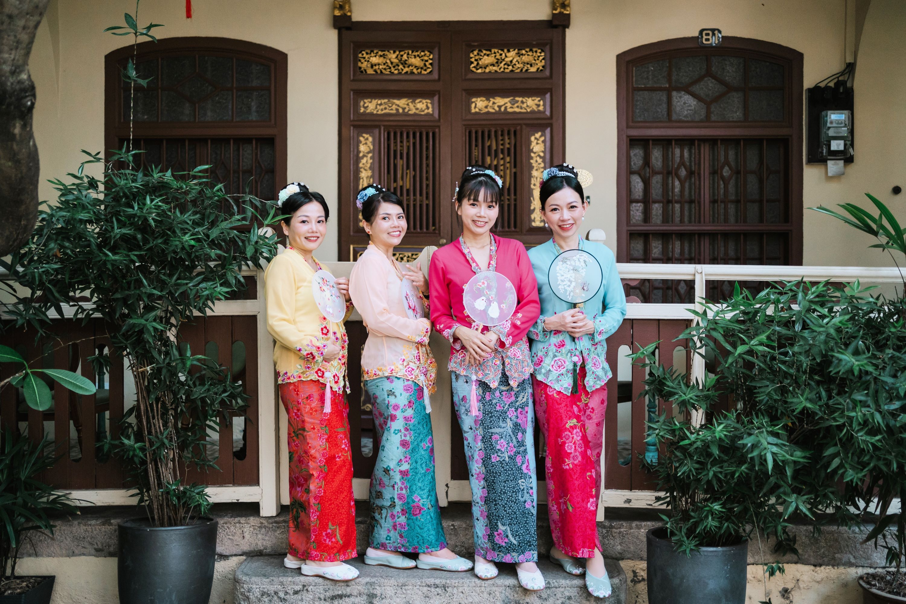 喬治市世界文化遺產地娘惹服裝租賃體驗