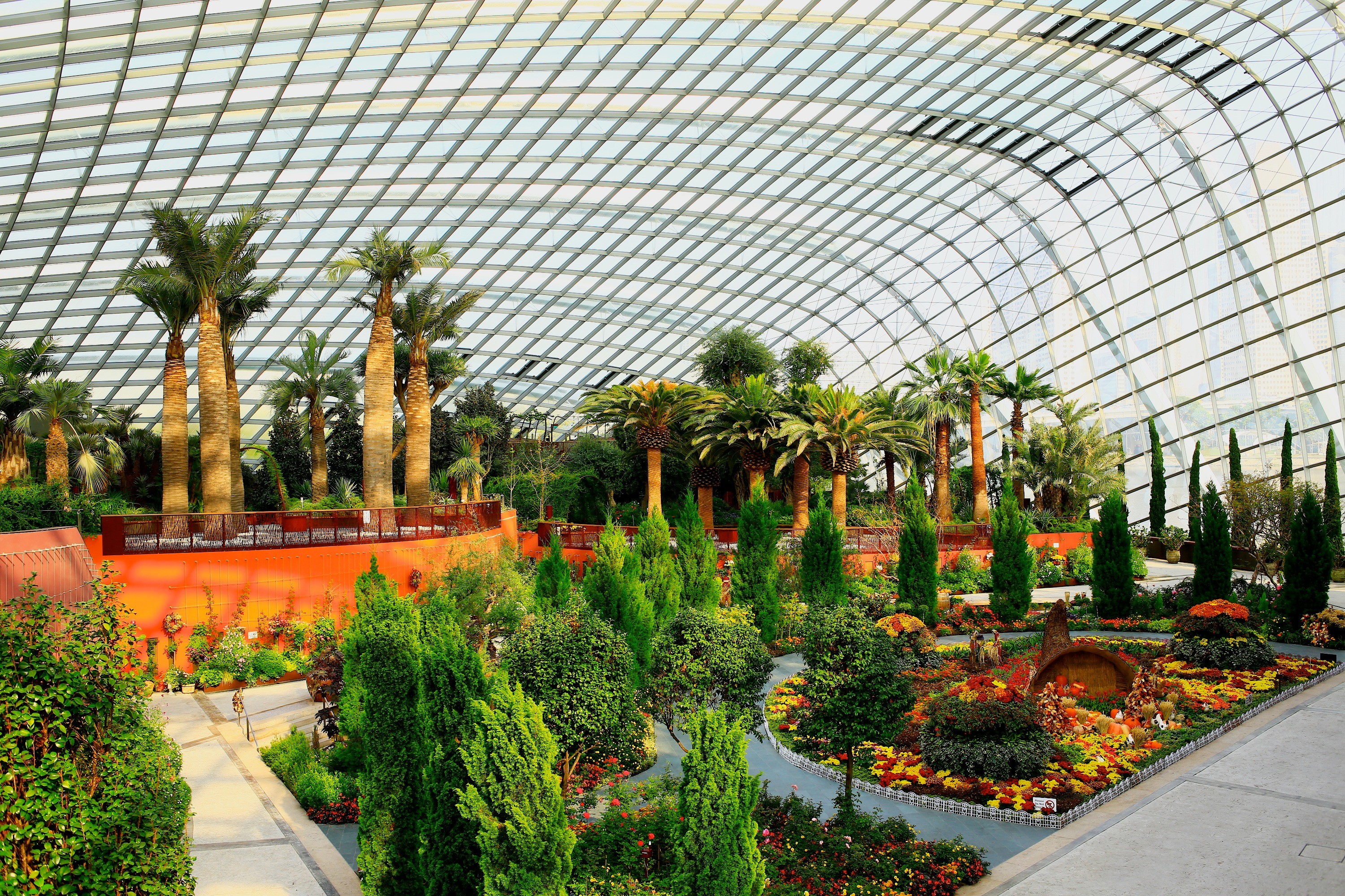 Flower dome