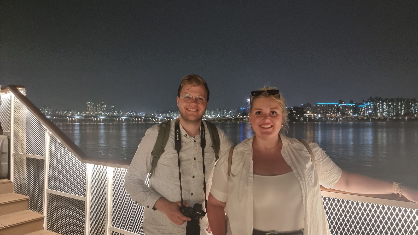 首爾漢江夜間遊船導覽之旅＆漢江公園野餐體驗