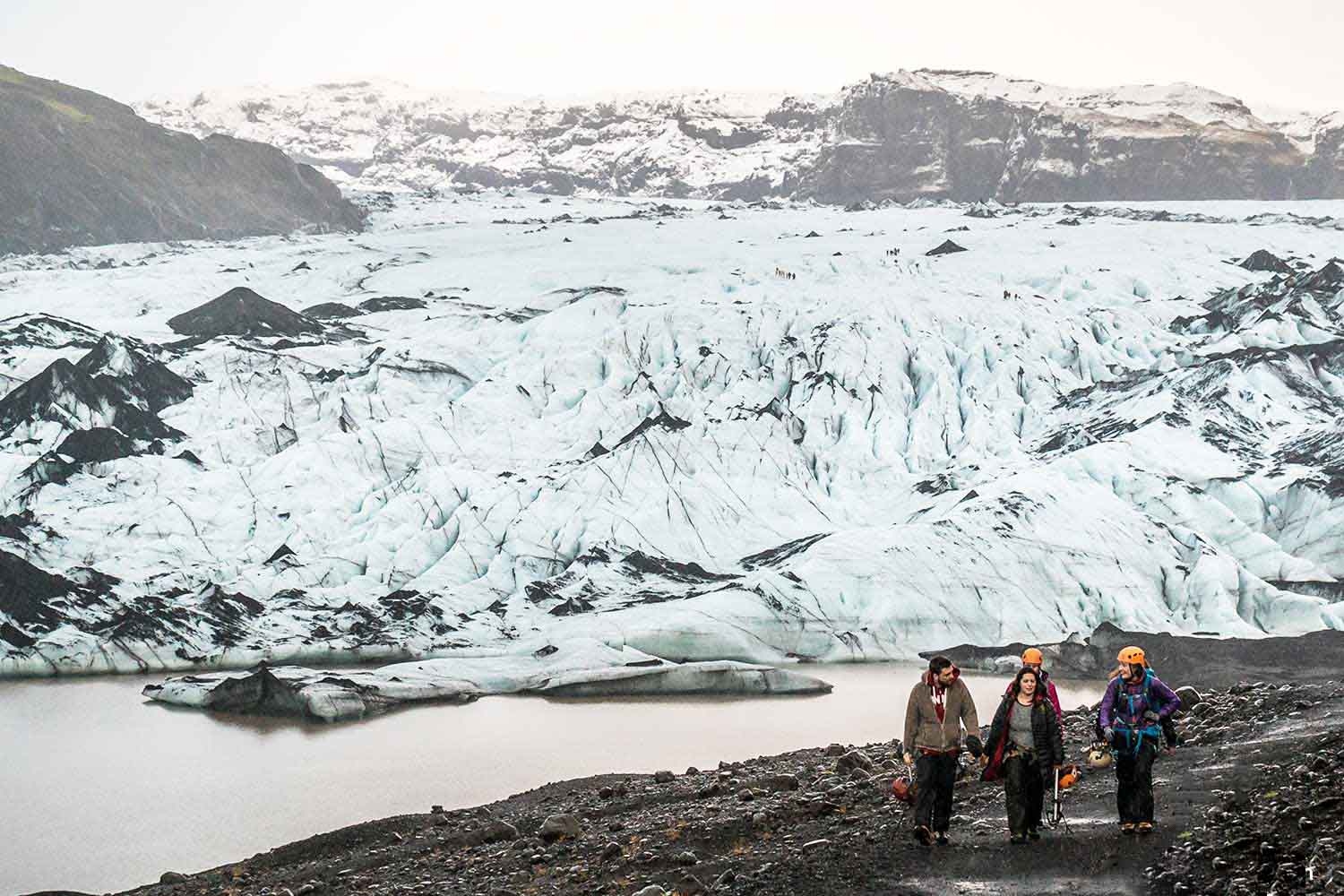 Glacier Hiking & Ice Climbing Tour from Reykjavik and Solheimajokull