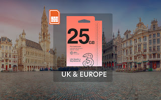 英國 &amp; 歐洲國家4G上網卡（馬來西亞西部郵寄）