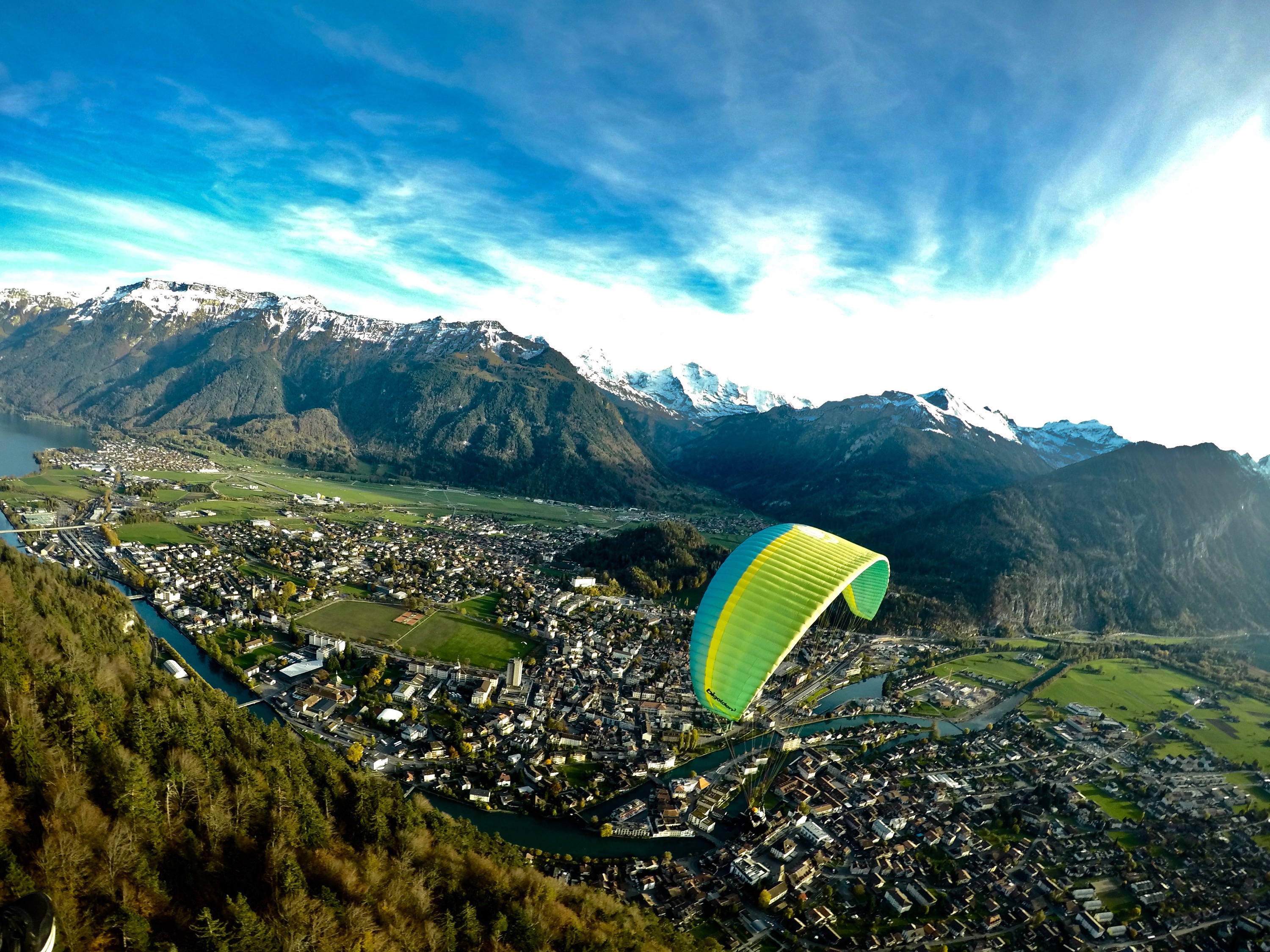 Interlaken Swiss Tandem Paragliding - The High Flight 