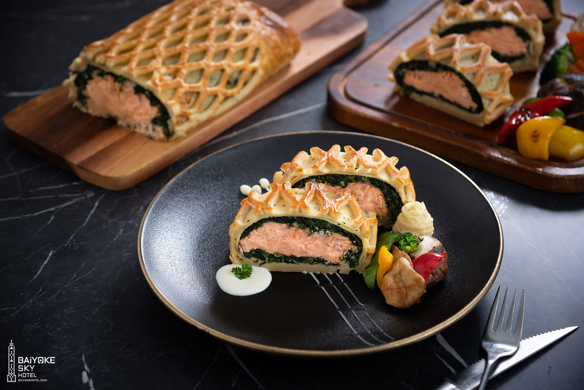 鮭魚惠靈頓 鮭魚惠靈頓