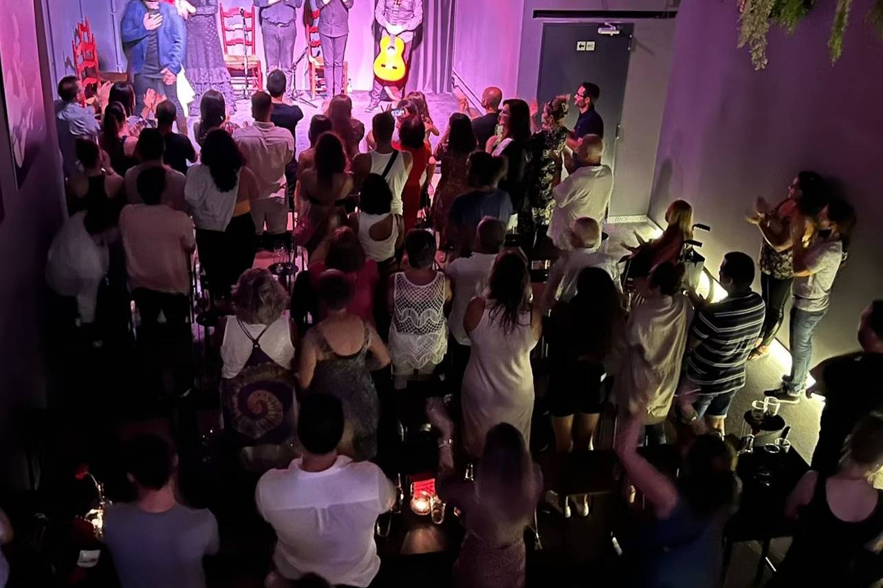 巴倫西亞帕洛桑託弗拉明戈舞表演 (Palosanto Tablao Flamenco Show in Valencia)