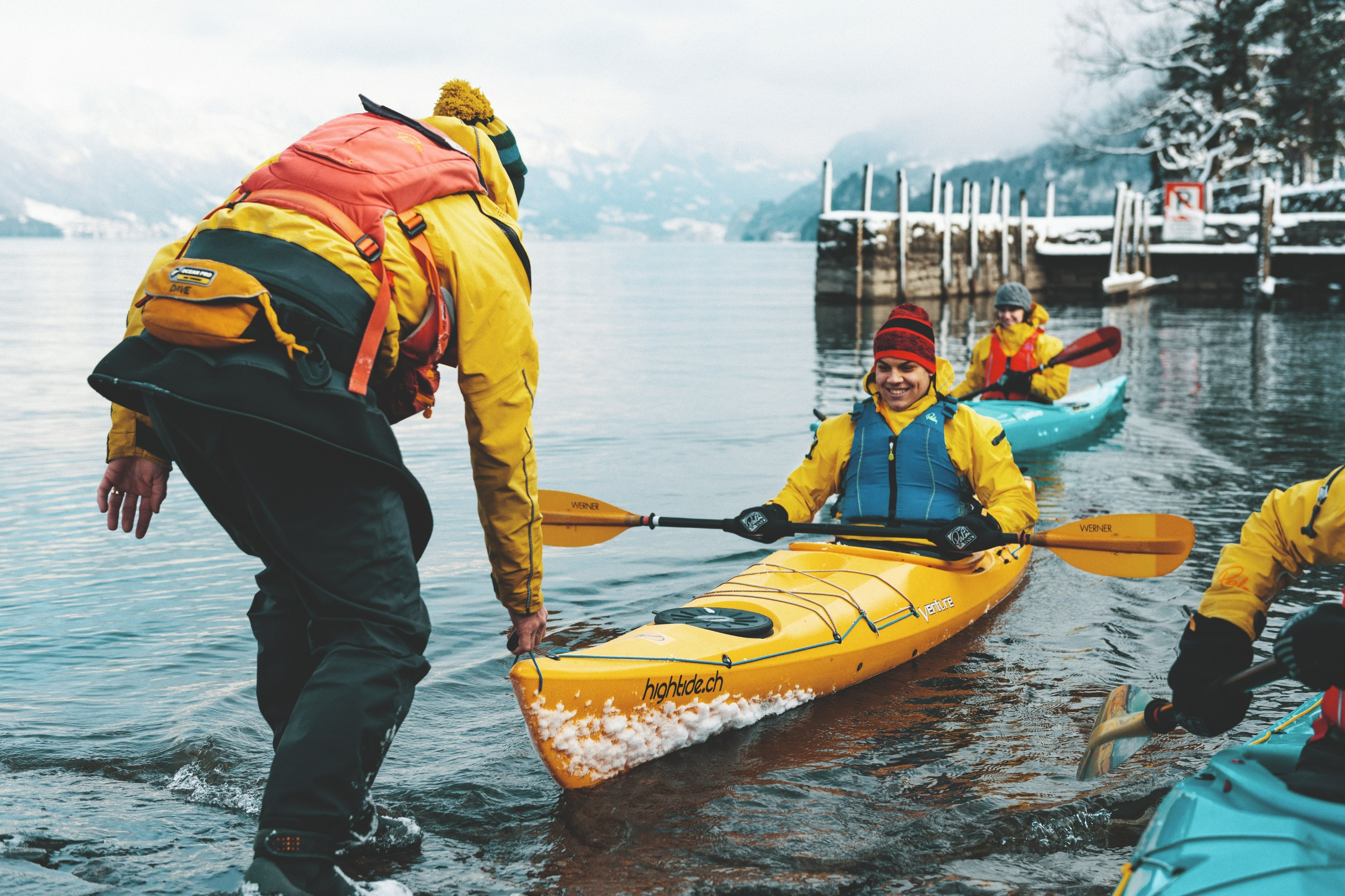 Lake Brienz Winter Kayak Tour