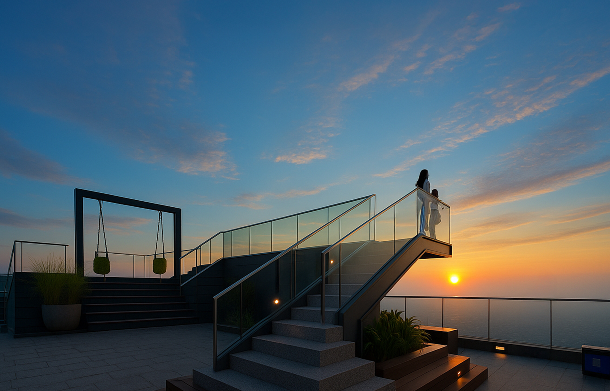 登上我們的空中走廊,盡情欣賞雅加達一望無際的城市天際線。 登上我們的空中走廊,盡情欣賞雅加達一望無際的城市天際線。