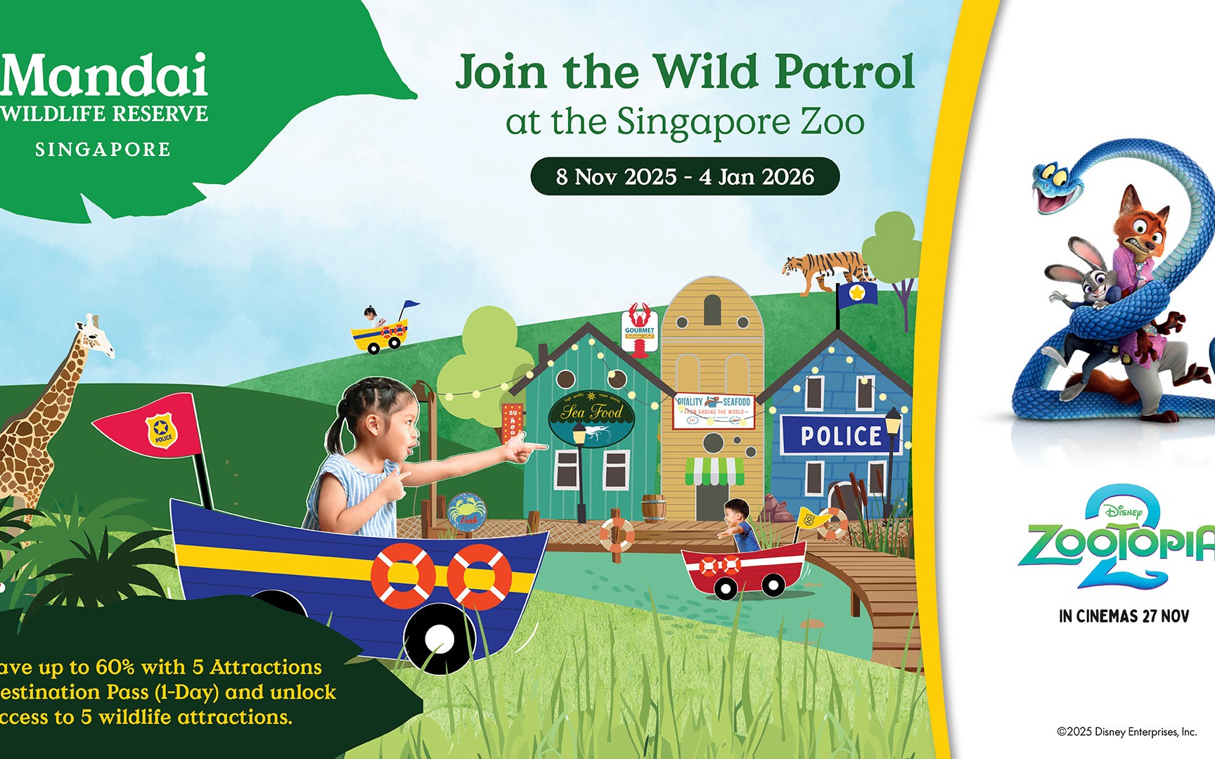 Singapore Zoo Ticket | Mandai Wildlife Reserve, Singapore