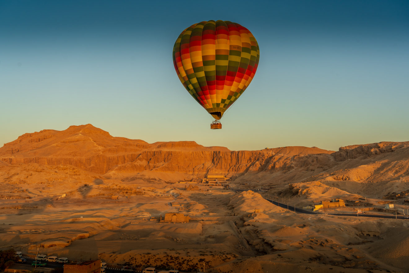 Luxor Balloon Ride over Wonders of the Ancient World