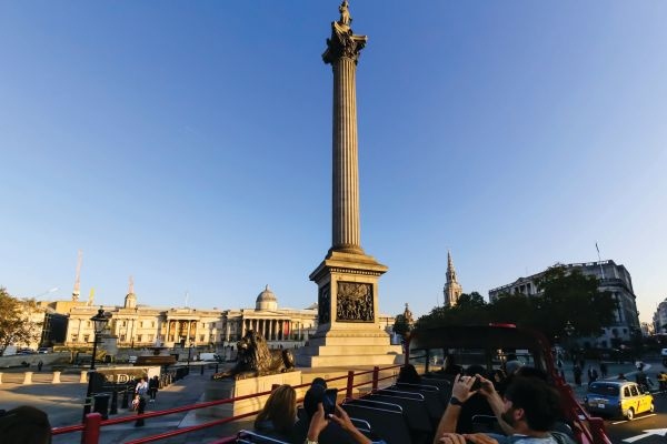 Open Top Double Decker Bus Tour with River Cruise in London