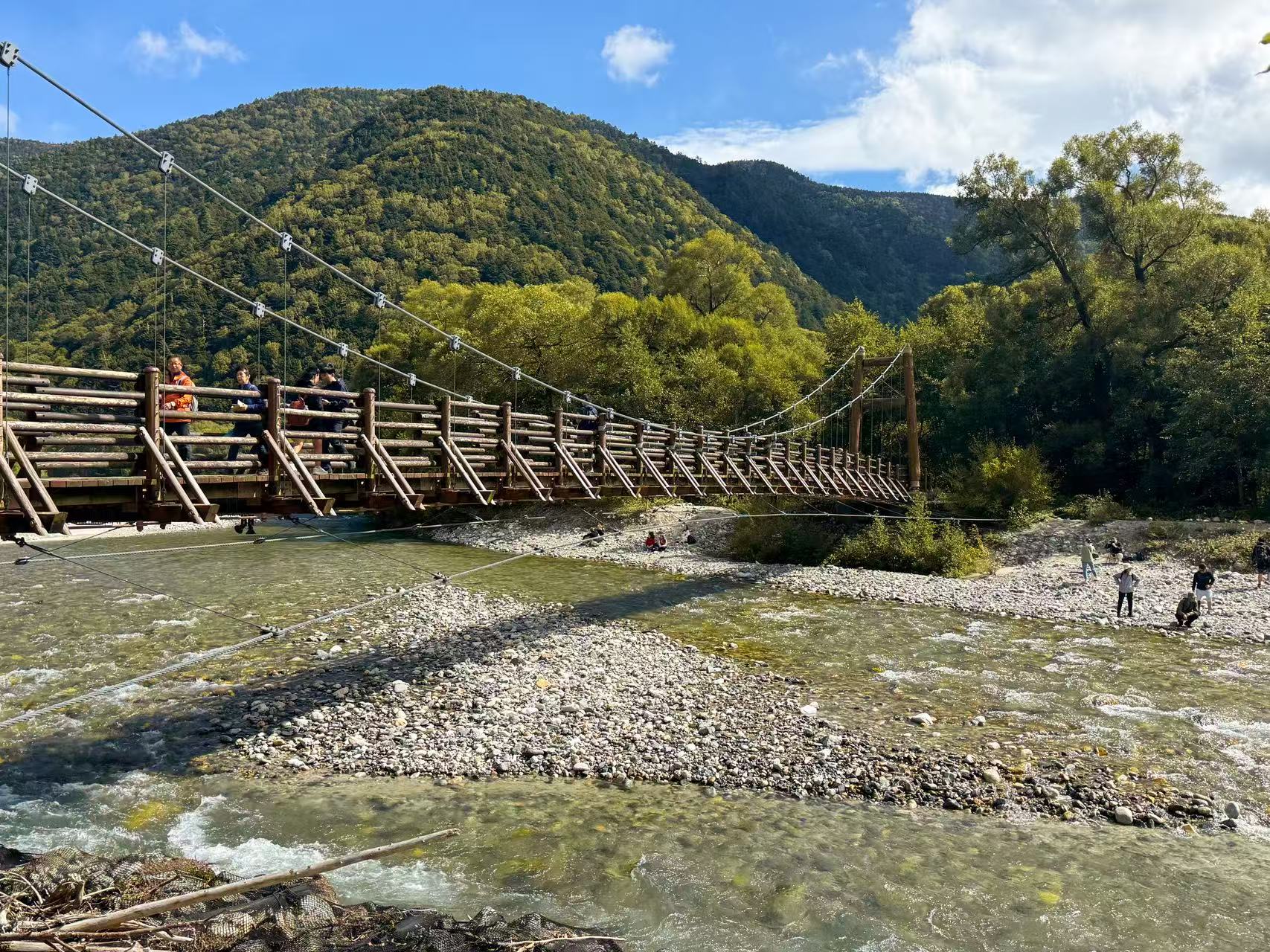 上高地 明神橋 上高地 明神橋