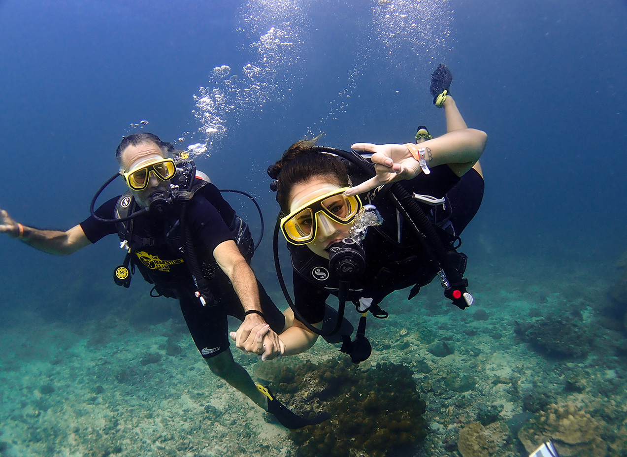 ピピ島 半日ダイビングコース（PADI 5スターIDC提供）