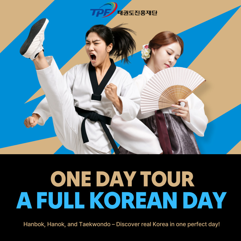 Jeonju Hanok Village & Taekwondowon Cultural Day Tour