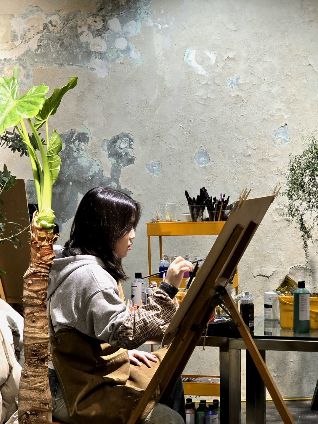首爾壓克力顏料朝鮮王朝繪畫課 (Joseon Dynasty Painting Session with Acrylics in Seoul)