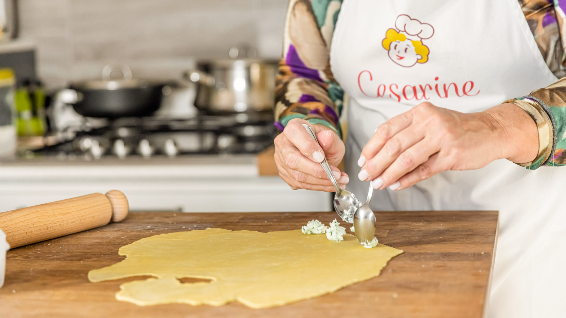 Learn to cut, fill, and cook pasta like a true Italian chef