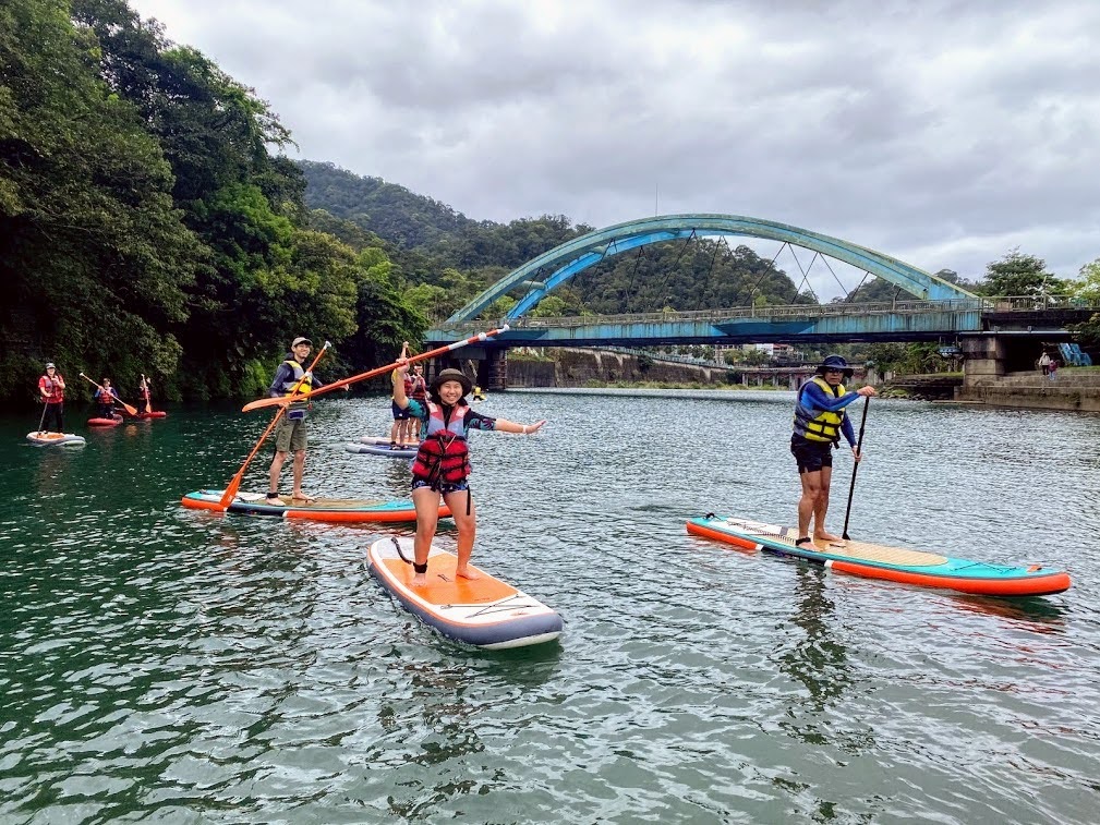 新北｜象鼻岩・龍洞・福隆・坪林・碧潭SUP立槳體驗