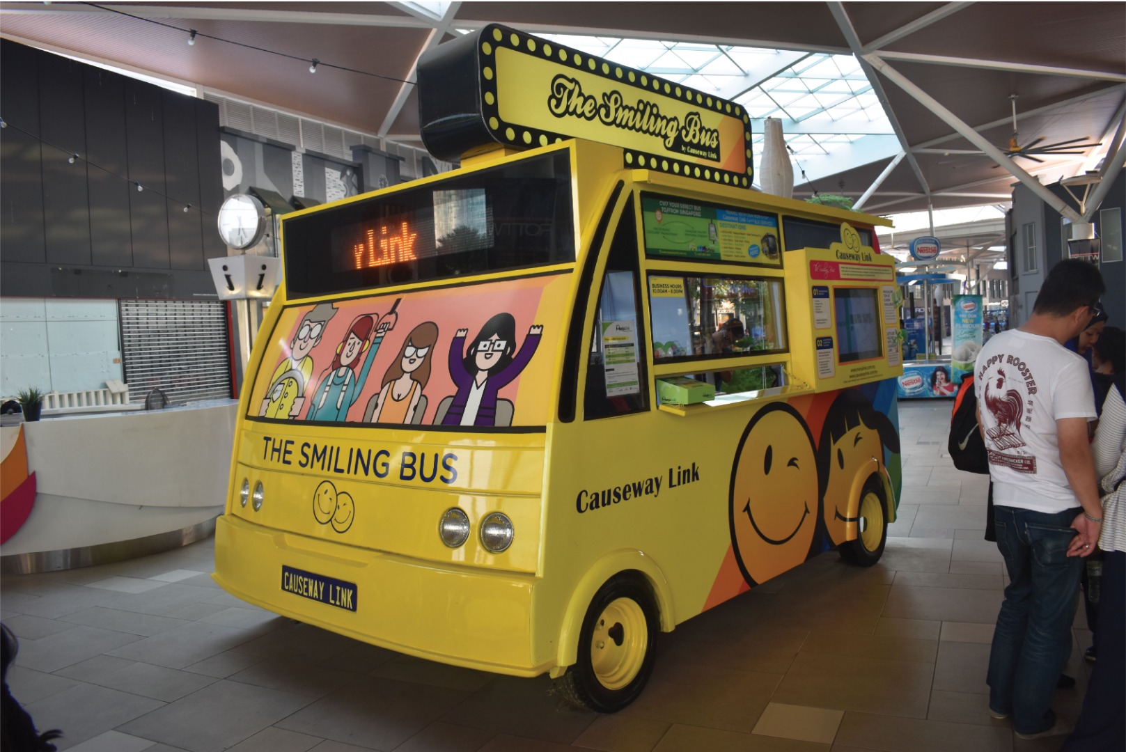 Shared bus counter (Mall of Medini, Legoland)