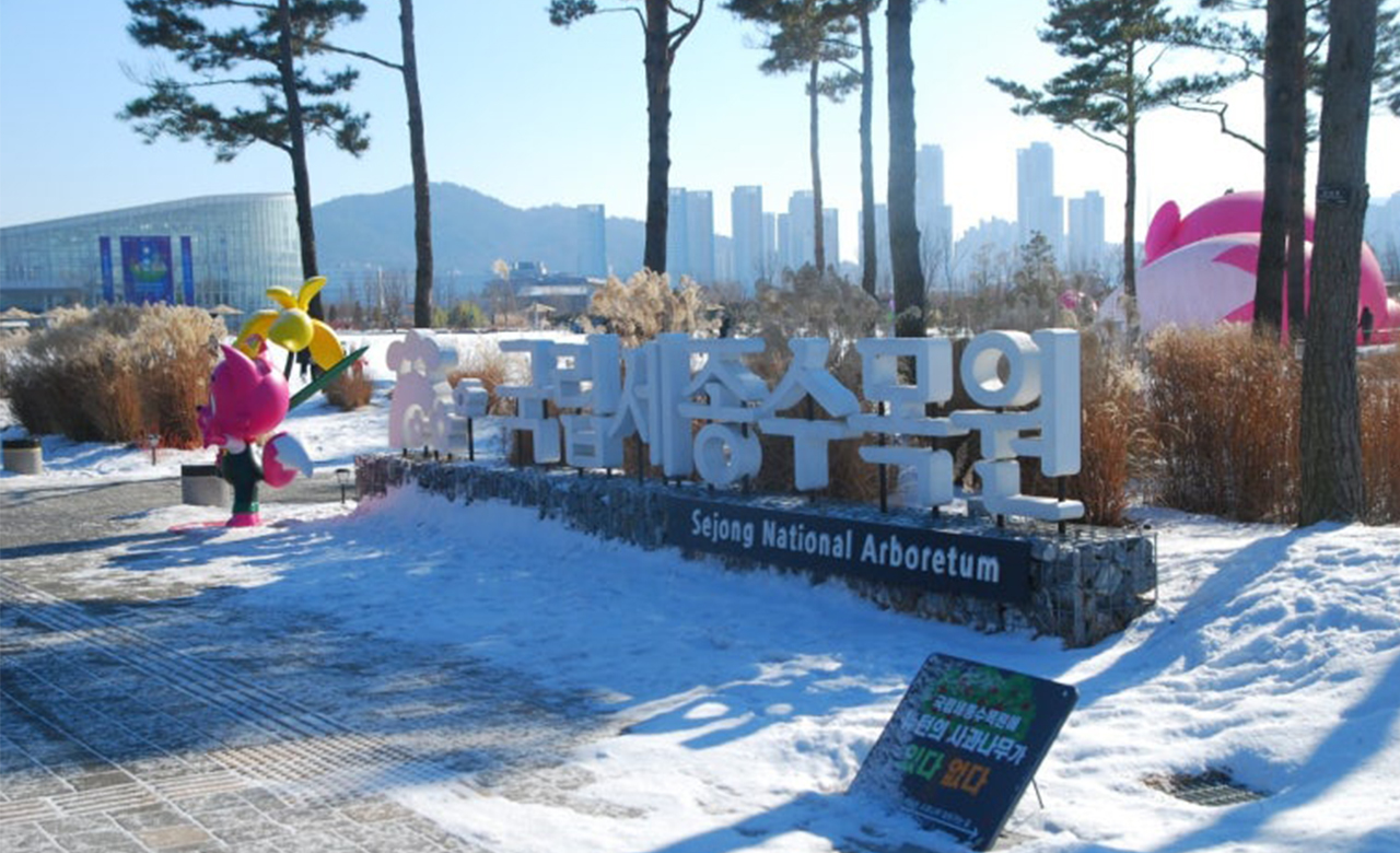 韓國最大的國立樹木園。