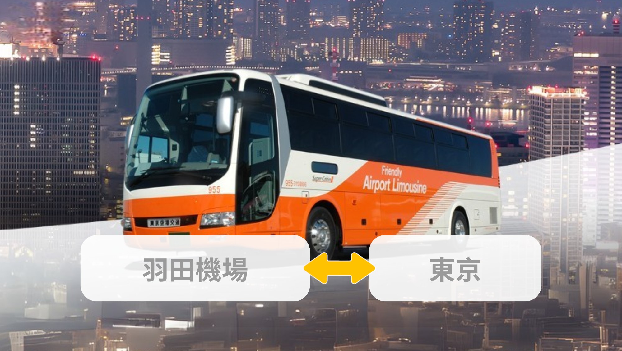 羽田機場 - 東京利木津巴士