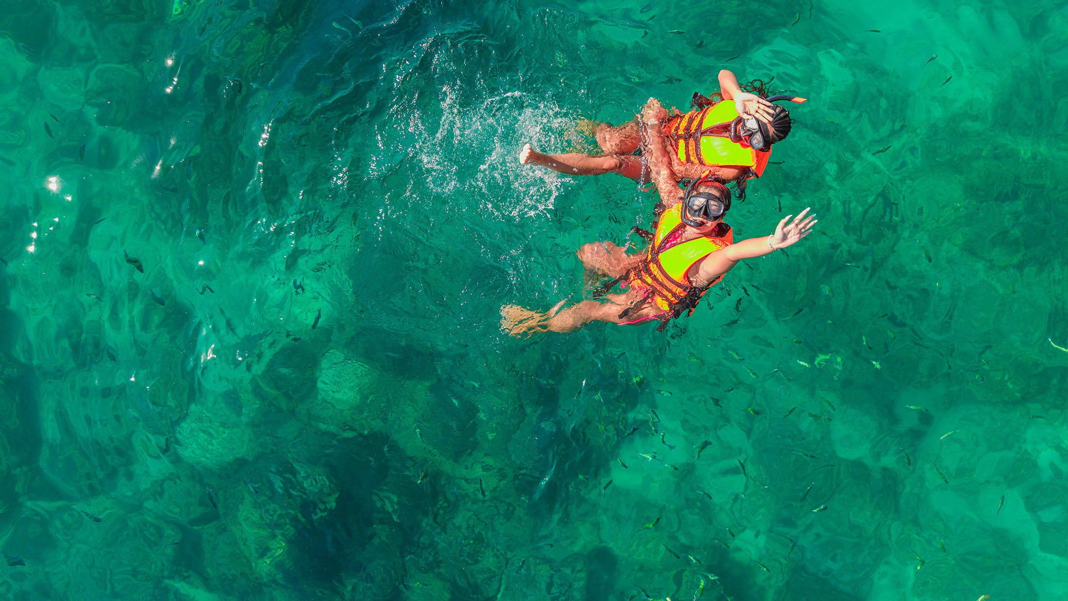 Non-swimmers welcome! Our crew and guides will assist you with a fun snorkeling experience 🐠 Non-swimmers welcome! Our crew and guides will assist you with a fun snorkeling experience 🐠