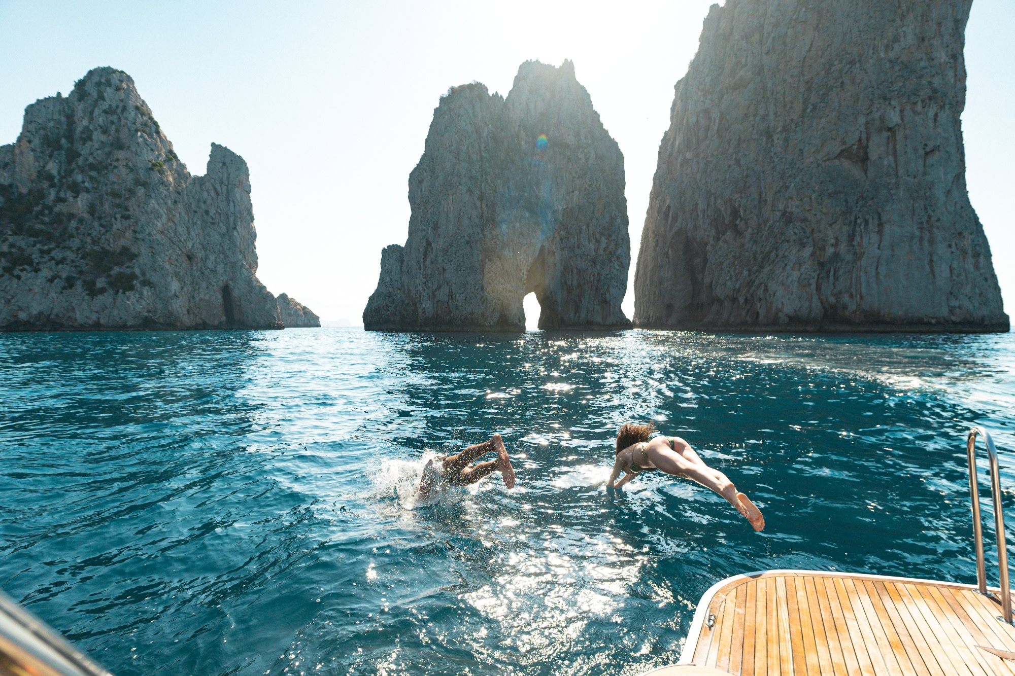 Boat tour of Capri Island from Sorrento
