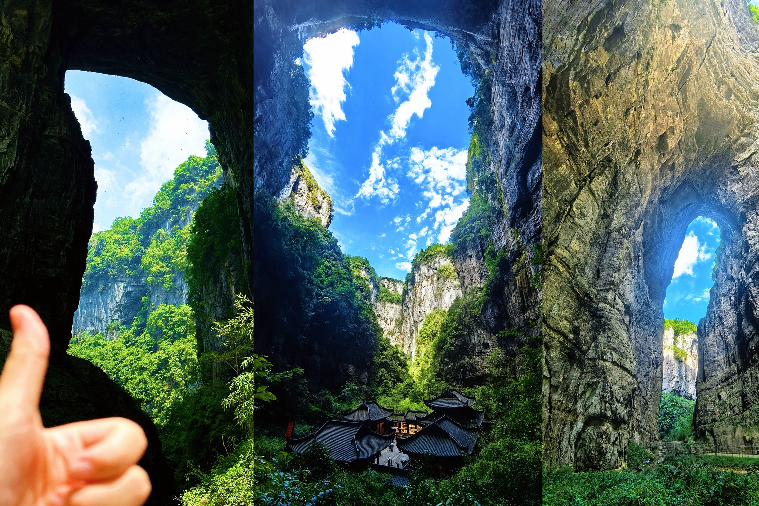 這裡的喀斯特地貌讓人大開眼界,彷彿進入了一個神奇的世界 這裡的喀斯特地貌讓人大開眼界,彷彿進入了一個神奇的世界