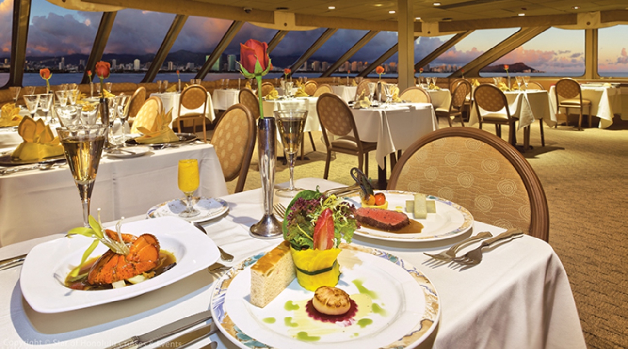 sunset dinner cruise oahu hawaii
