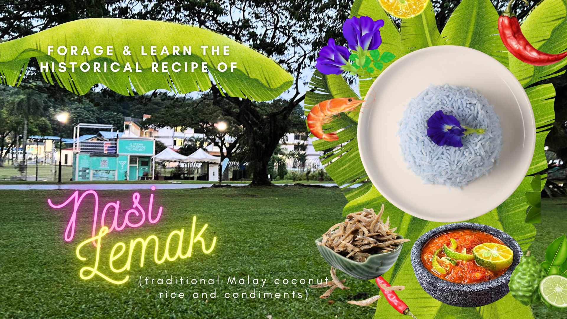 新加坡海灘公園傳統椰漿飯料理課程＆歷史探索