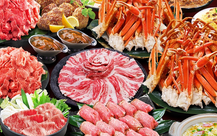 All-you-can-eat Snow Crab Legs and 3 Brand of Beef 1 Day Bus Tour