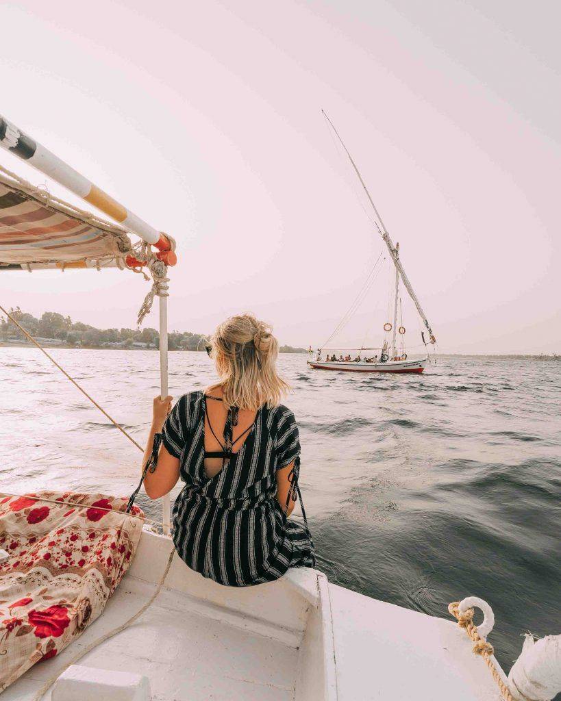 Felucca Trip on the Nile in Cairo with pickup