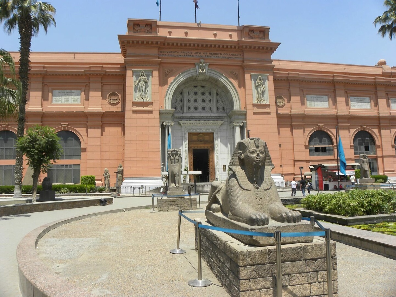 吉薩金字塔和埃及博物館