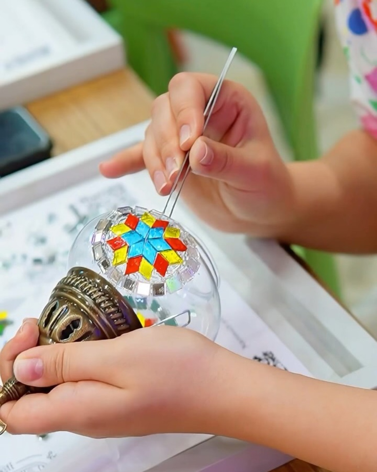 Marmaris: Traditional Mosaic Lamp Workshop - A Glowing Break