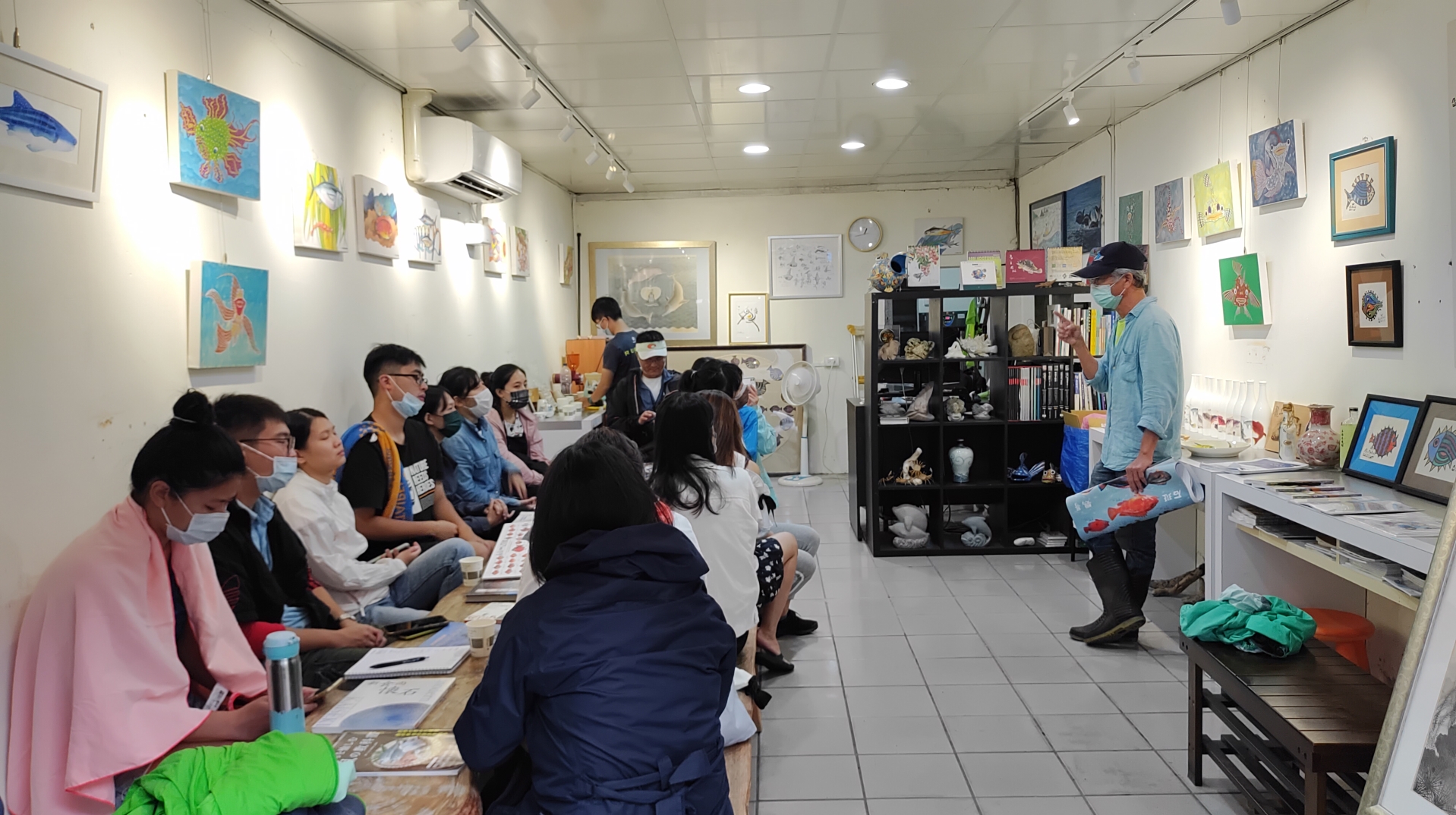 四魚故事館的由來、全台唯一的魚藝術館 四魚故事館的由來、全台唯一的魚藝術館