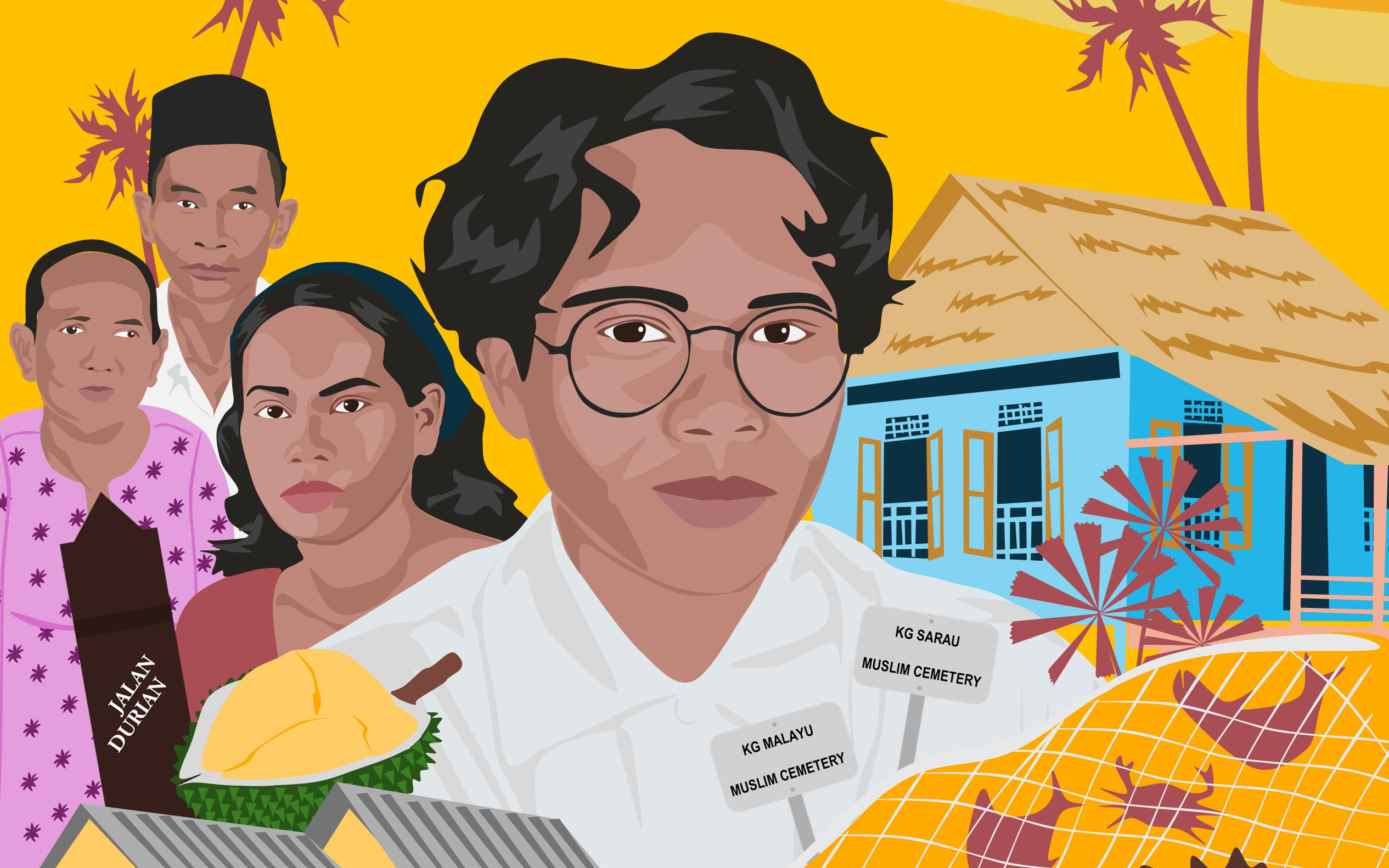 Singapore Pulau Ubin Malay Kampung Heritage Walk